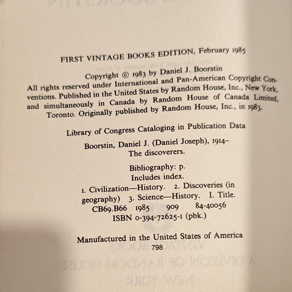 The Discoverers: History of Man's Search to Know His World & Himself (Paperback) - Picture 4 of 9